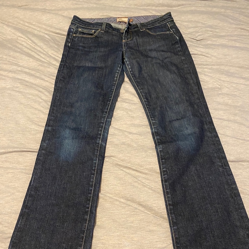 PAIGE Blue Heights Skinny Jean Size 29